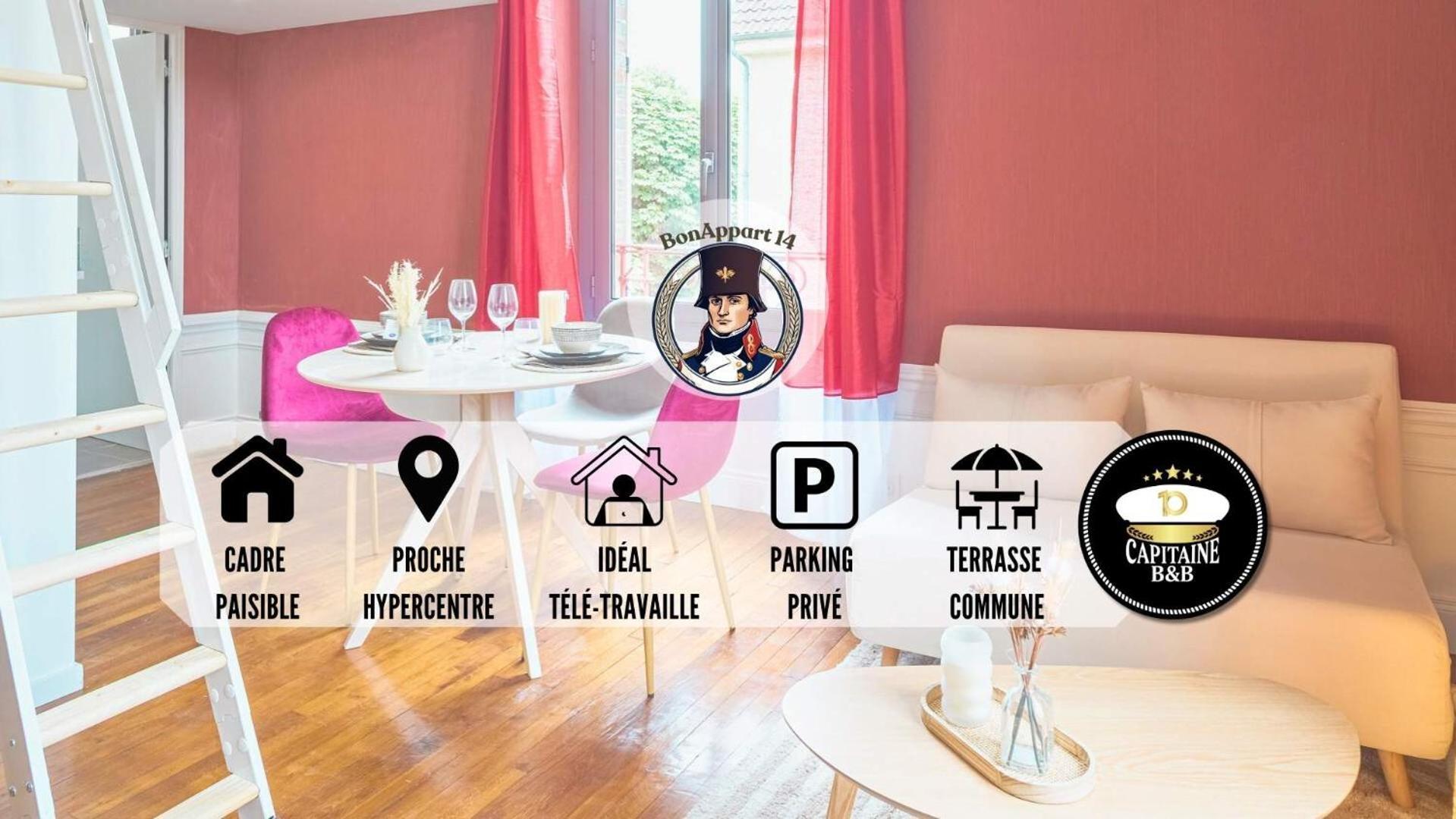 Appartement Bonappart 14 - Charme Napoleonien & Confort *